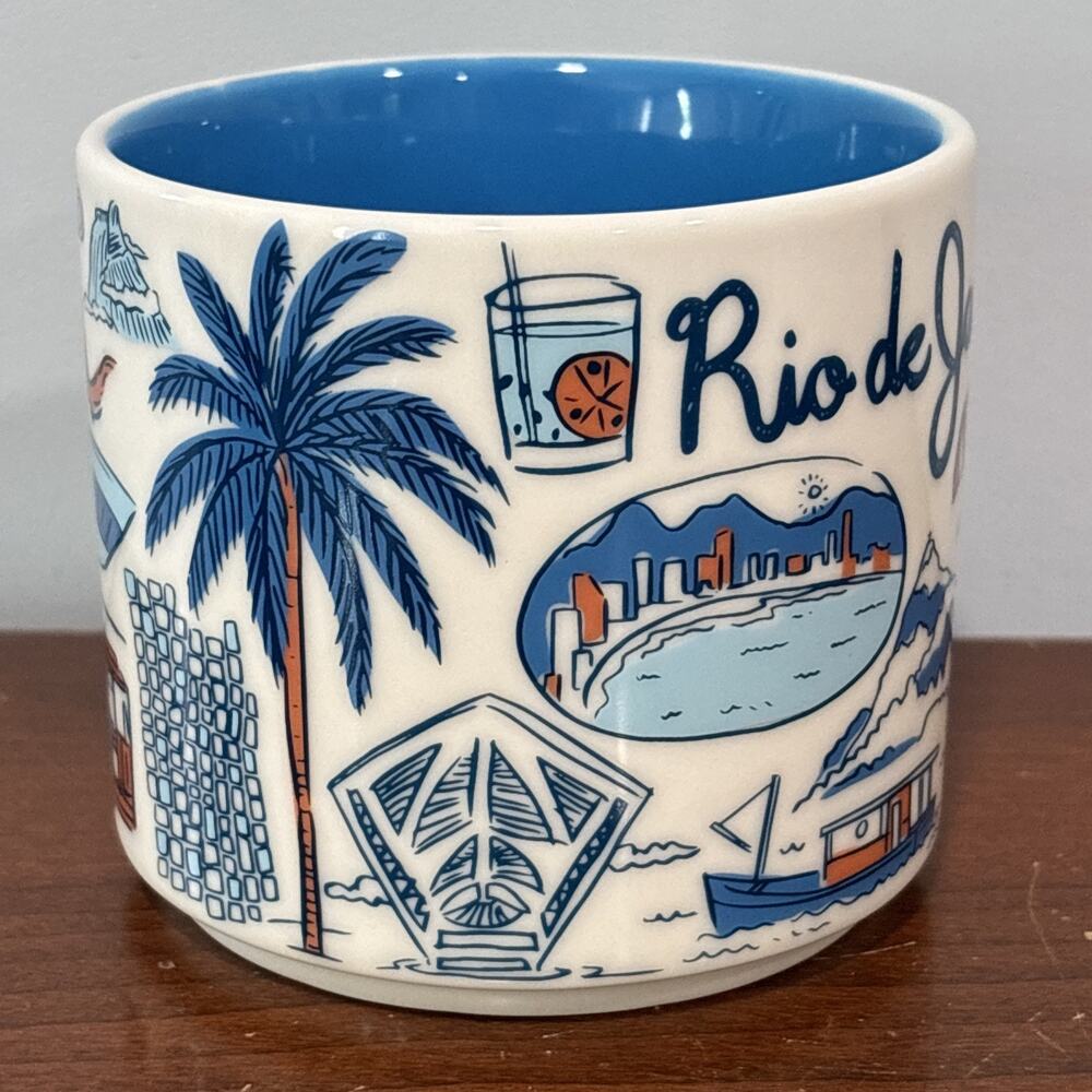 Starbucks Coffee "Been There Series" Rio De Janeiro Brazil Coffee Cup Mug (14oz) - Picture 2 of 7
